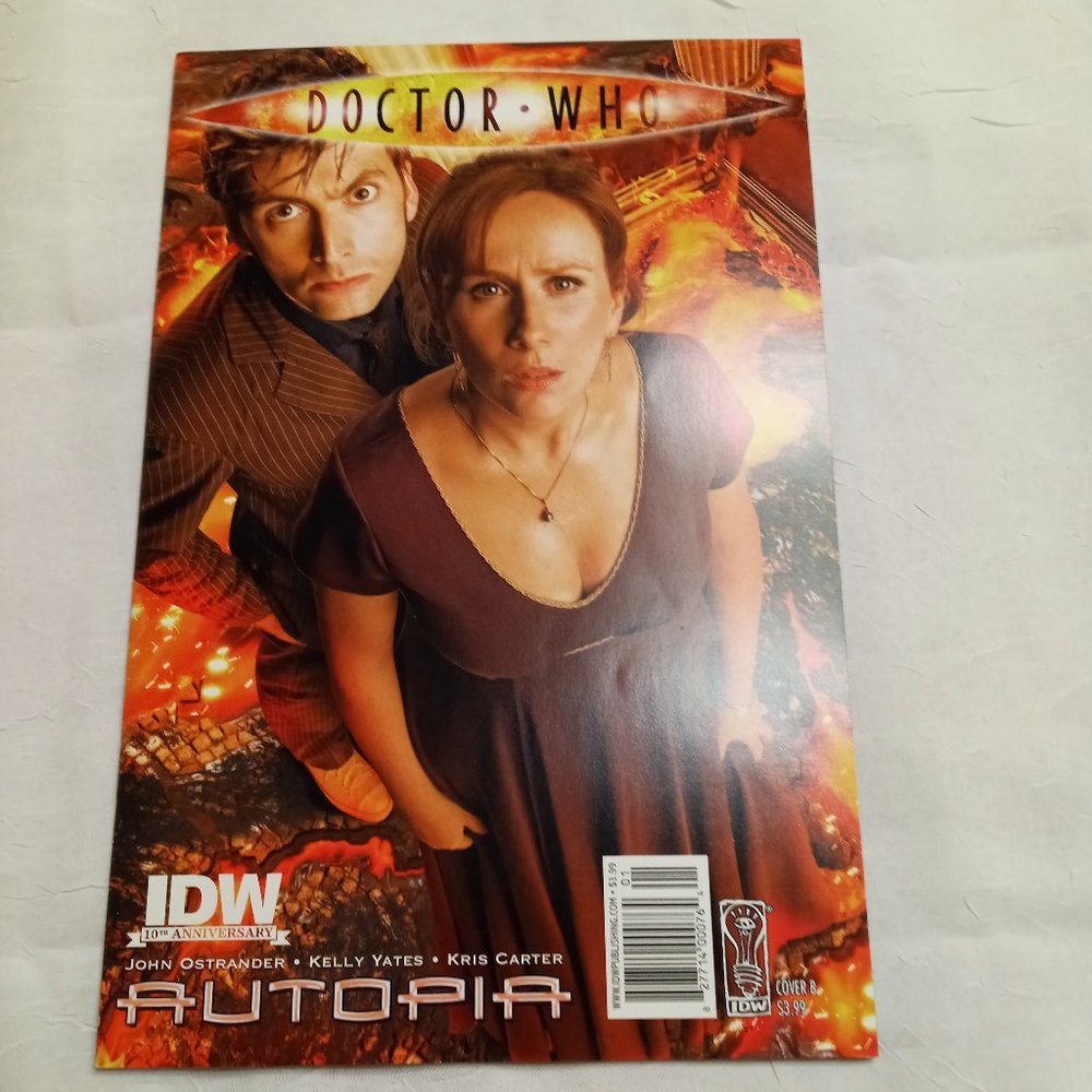 IDW Doctor Who Autopia Cover B One Shot 2009 Comic Book